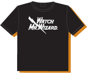 Watch Mr. Wizard T-Shirt - Black