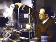 Dr. Schawlow's Laser Experiment
